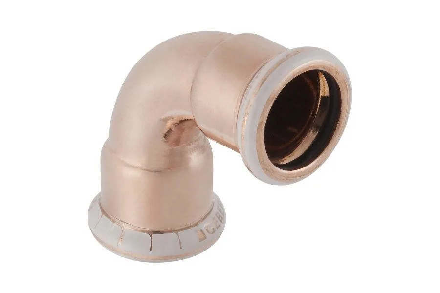 Geberit 1768131 Böj 90°, 2 muffar 12 x 12 mm