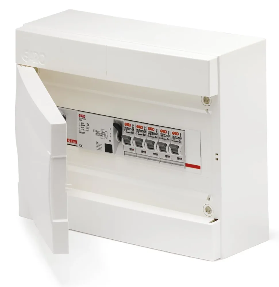 Garo NUP 339 Centralapparat färdigkopplad, IP31 3 x 39 moduler