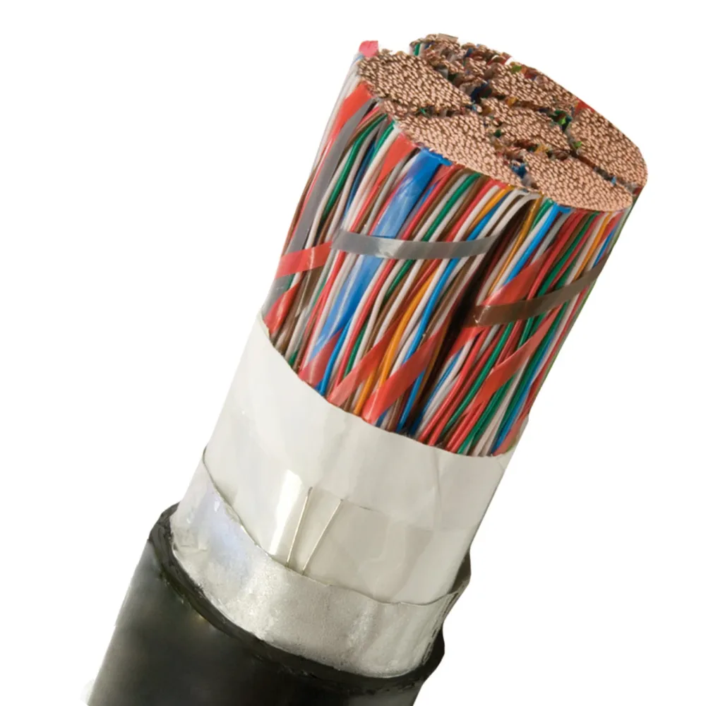 Nexans ELALE Telekabel 100x2x0.5 mm, svart 500 m, trumma
