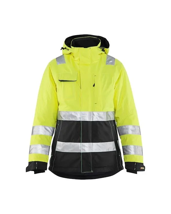 Blåkläder 487219873399XXL Varseljacka dam, varselgul/svart, vinter Stl XXL - Bild 2