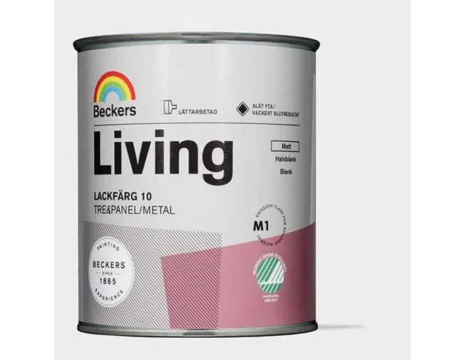 Beckers Living Lackfärg matt Vit