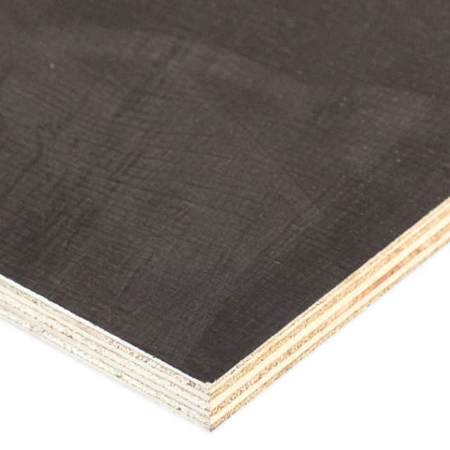 FORMPLYWOOD LJUNGBERG FRITZOE 12X1200X2500 POPPE, POPPEL MÖRK FILM
