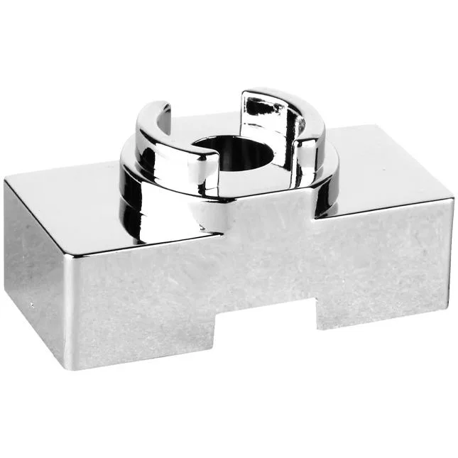 Faluplast 14315 Distanskloss 10 x 33 mm, för enkelklämma Krom - Bild 2