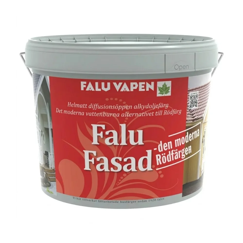 Köp Falu Vapen Falu Fasad 10L Vit | Hög Kvalitet