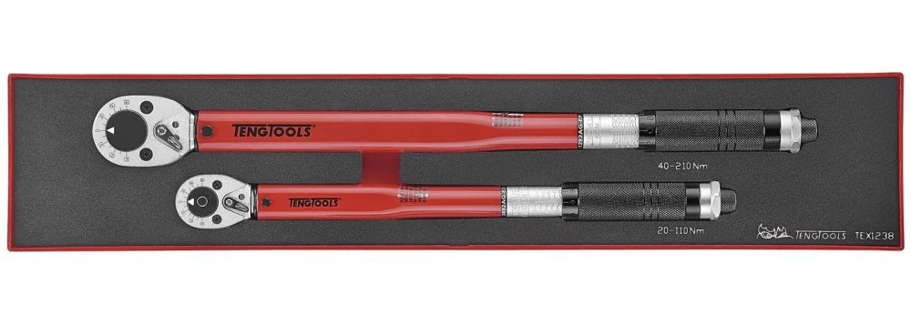 Teng Tools Momentnyckelsats TEX1238 EVA 2 delar