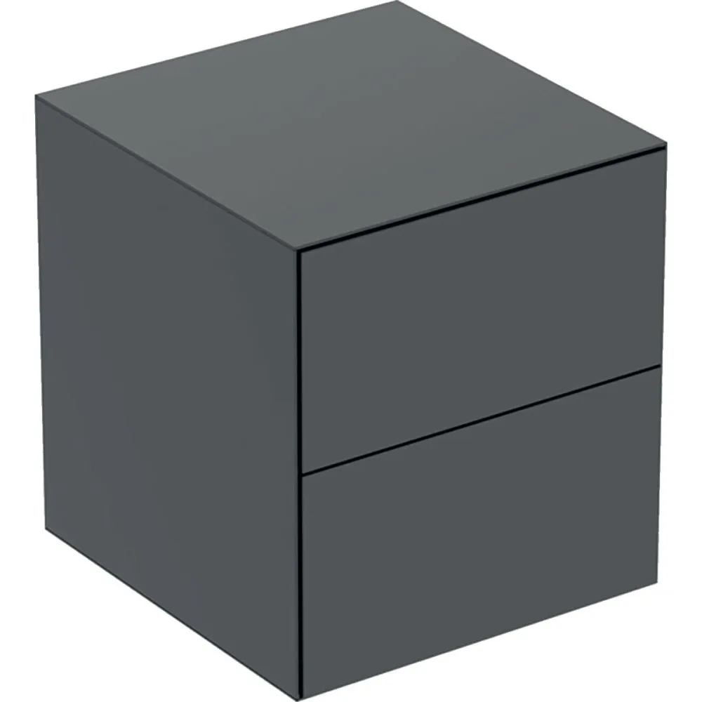 Geberit ONE 505.077.00.6 Sidoskåp 45 cm, 2 lådor Valnöt