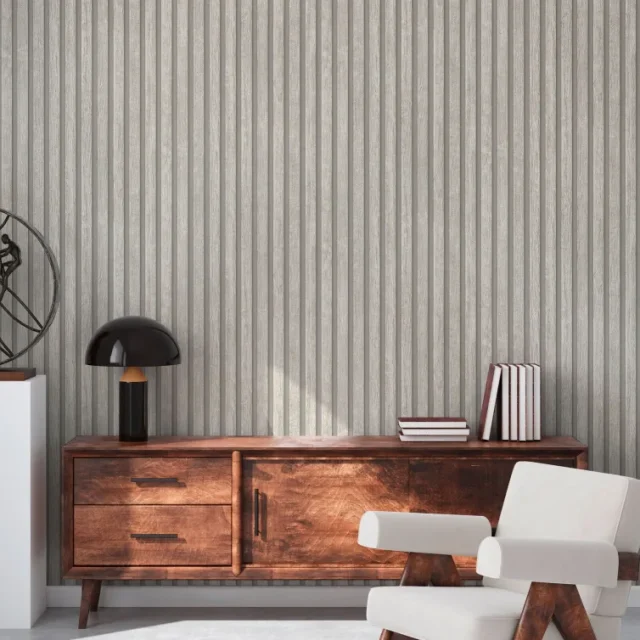 Living Walls Best of Wood´n Stone III T1095 Tapet Grå