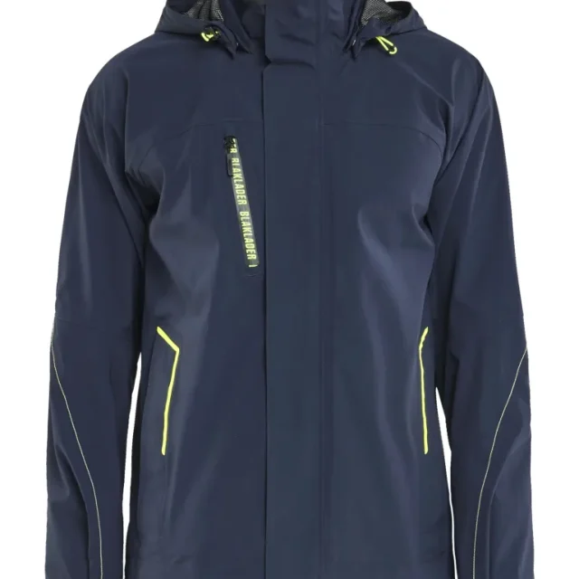 Blåkläder 448319178633XXXL Skaljacka varsel, marinblå/gul 3XL