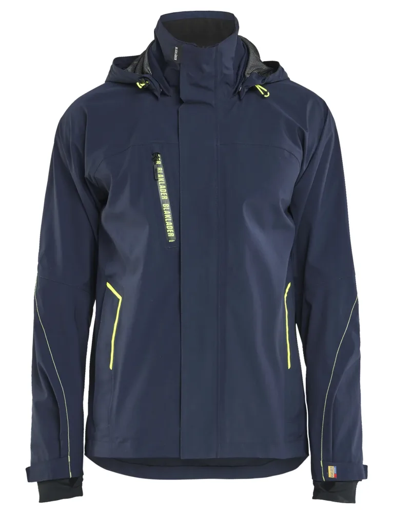 Blåkläder 448319178633XXXL Skaljacka varsel, marinblå/gul 3XL