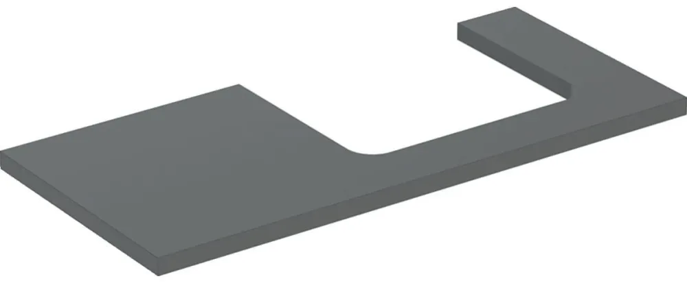 Geberit ONE 505.324.00.6 Bänkskiva 105 cm Valnöt - Bild 2