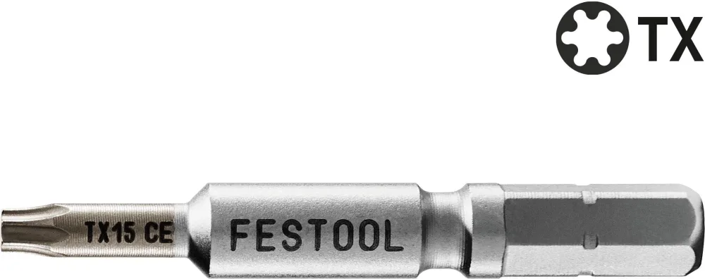 Festool TX 20-50 CENTRO/2 Bits 50 mm, 2-pack TX 20
