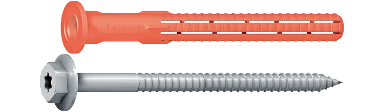 Sormat SDF-KB Fasadplugg C1000, 25-pack 10Hx200 mm