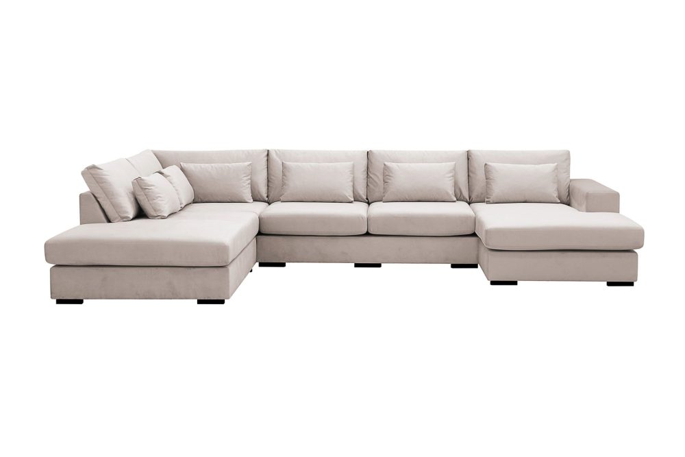 Grande 5-sits U-Soffa med Divan Höger