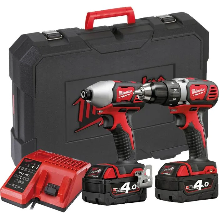 Milwaukee M18 BPP2D-402C Verktygspaket