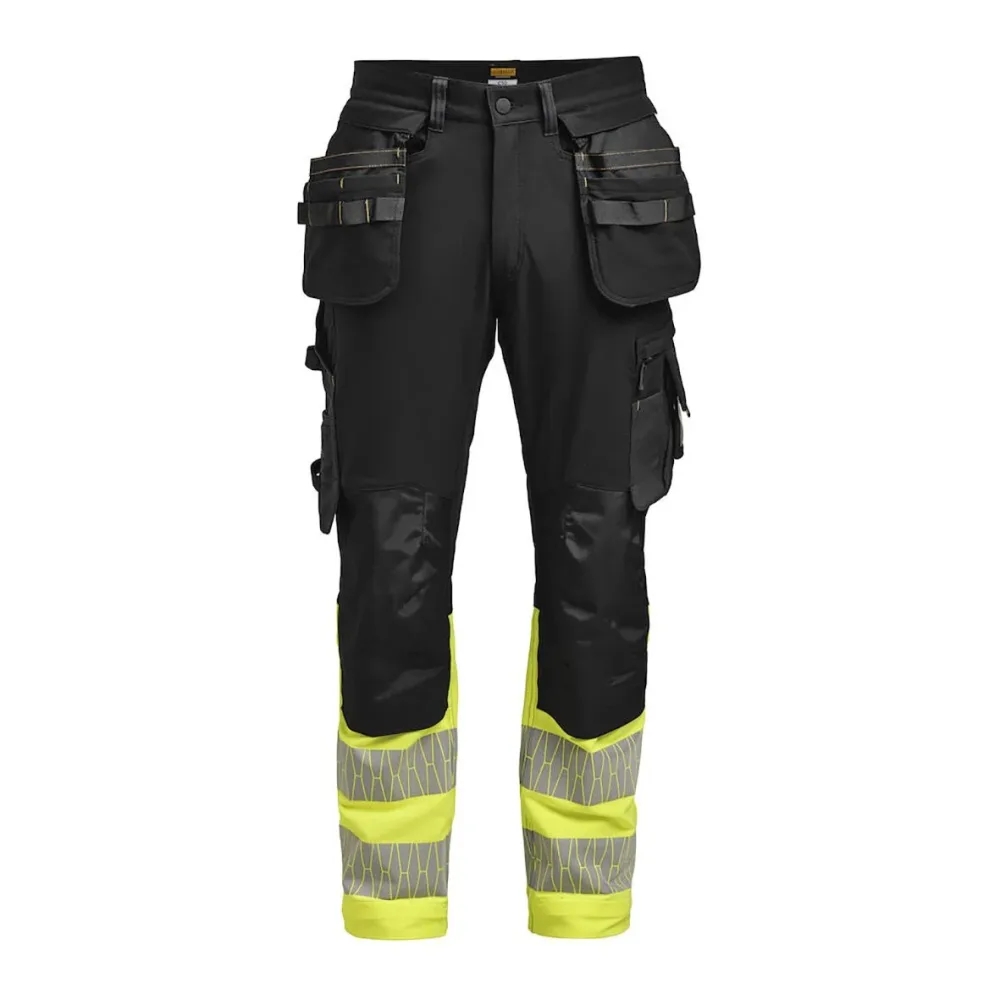 Jobman 2372 Arbetsbyxa gul, varsel D38
