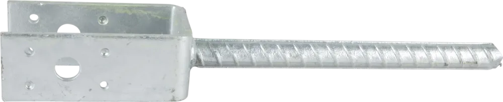 ESSVE 951625 Stolpsko 4 mm, typ U, förzinkad 96 x 70 x 114,5/200 mm