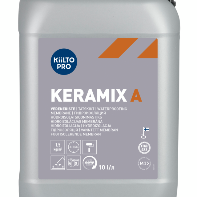 TÄTSKIKT KIILTO PRO KERAMIX A VÄTSKEKOMPONENT 10L