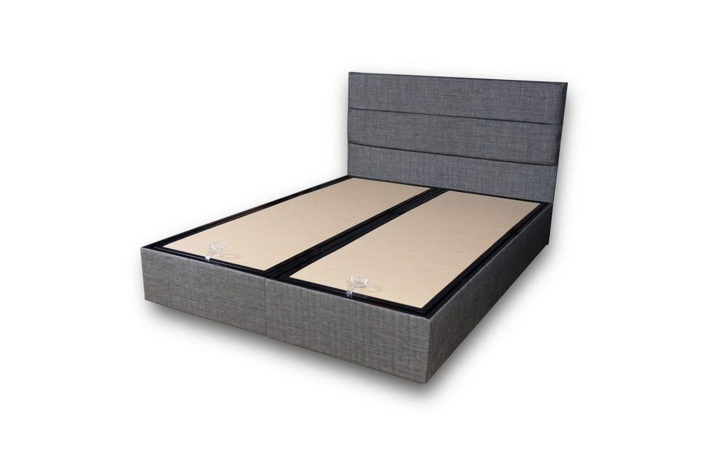 Dubbel Sängram & Sänggavel Argentu Grey