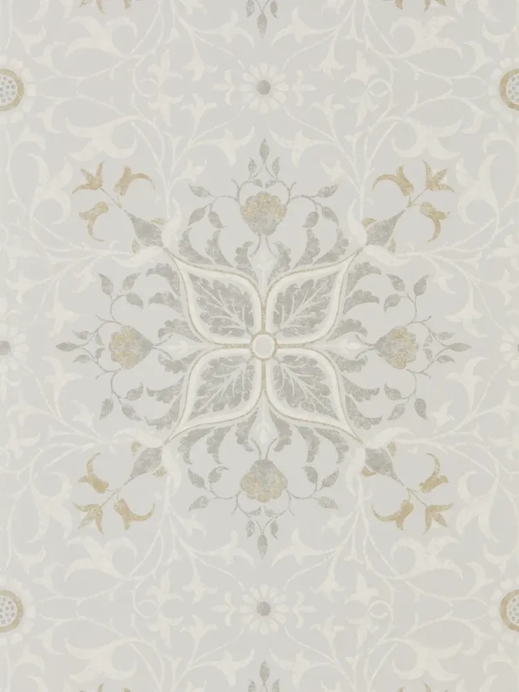 Morris & Co - Pure Net Ceiling Stone/Ch Morris Pure Wallpapers