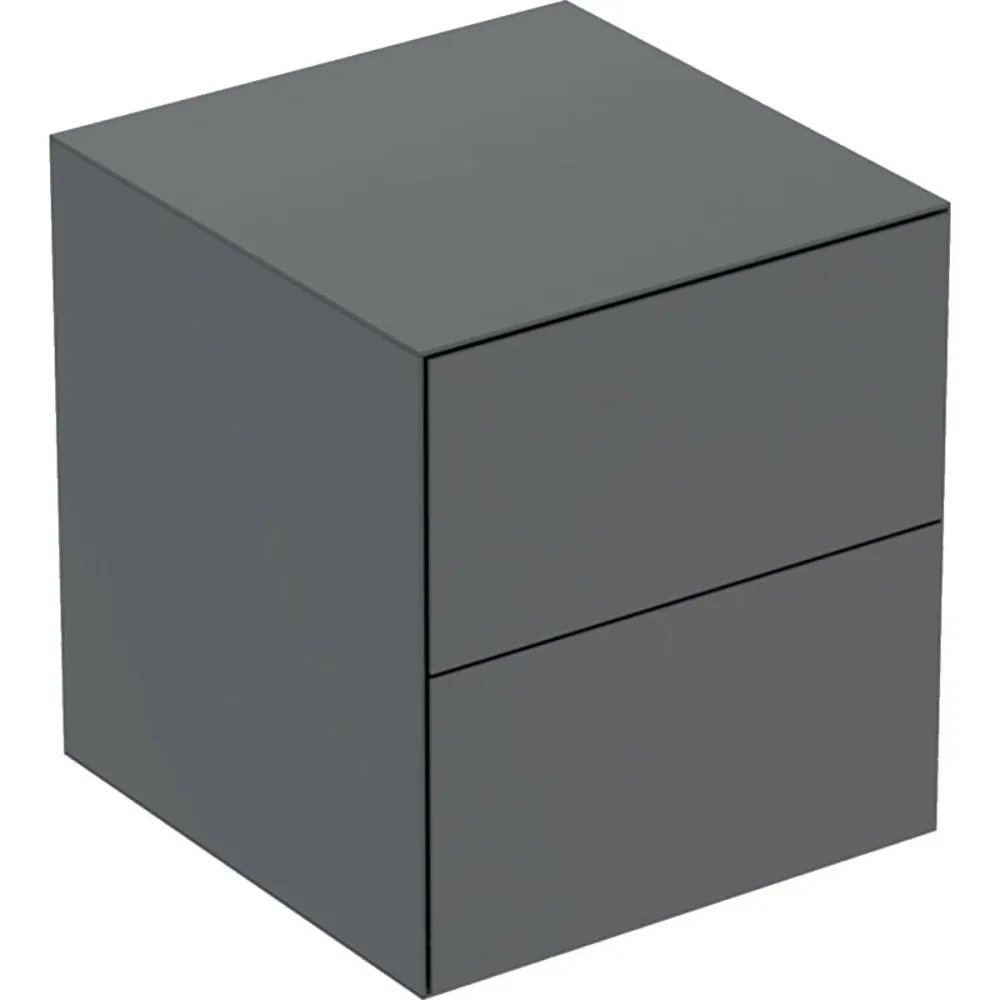 Geberit ONE 505.077.00.6 Sidoskåp 45 cm, 2 lådor Valnöt - Bild 2